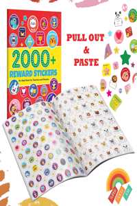 2000+ Reward Stickers : Fun Sticker Book for Teachers and Parents, All in one Educational picture books, Sticker Book With Over 2000 Stickers To Boost The Morale of Kids