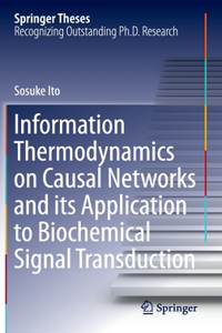 Information Thermodynamics on Causal Networks and Its Application to Biochemical Signal Transduction