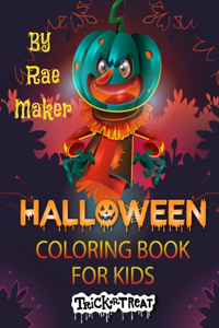 Halloween Coloring Book for Kids Trick or Treat