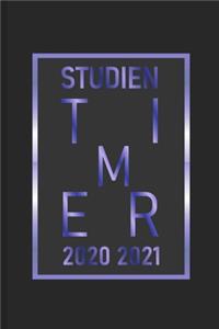 Studienplaner 2020 2021 Studienorganizer Studienkalender Studien Timer Planer 2020/2021 Studenten Organizer 21 Wochenplaner 1 Woche 1 Seite Zweitausendzwanzig Taschenkalender Kalender Wochenansicht