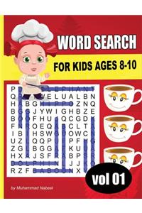 Word Search for Kids Ages 8-10 - Vol 1
