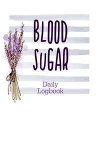 Blood Sugar Daily Logbook