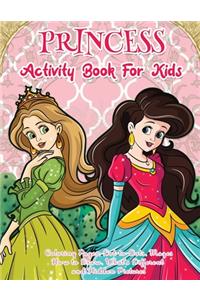 Princess Activity Book For Kids