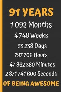 91 Years of Being Awesome