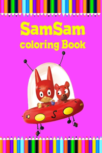 SamSam coloring Book