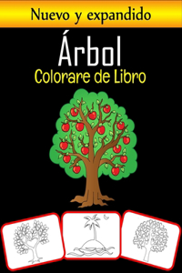 Árbol Colorare de Libro