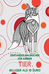 Zentangle Malbücher für Kinder - Billiger als 10 Euro - Tier