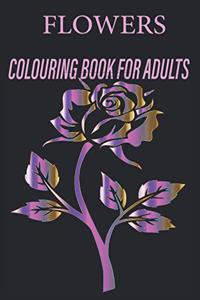 Flowers Colouring Book for Adults
