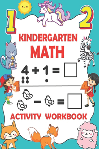 Kindergarten Math Activity Workbook