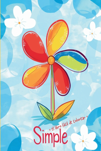 Simple - el libro de colorear fácil