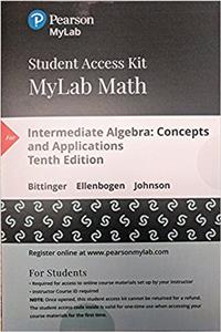 Mylab Math with Pearson Etext -- Standalone Access Card -- For Intermediate Algebra
