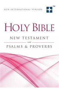 NIV, Holy Bible New Testament with Psalms and   Proverbs, Pocket-Sized, Paperback, Pink