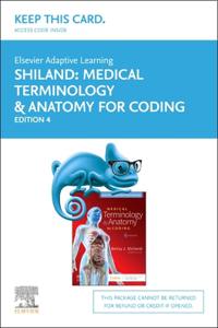 Elsevier Adaptive Learning for Medical Terminology & Anatomy for Coding Access Card