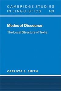 Modes of Discourse