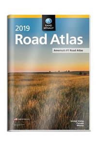 Rand McNally 2019 Road Atlas with Protective Vinyl Cover