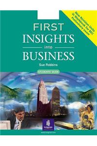 First insights into Business Student's Book New Edition