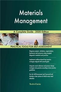 Materials Management A Complete Guide - 2020 Edition