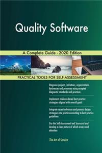 Quality Software A Complete Guide - 2020 Edition