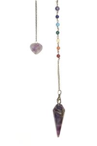 Premium Amethyst Chakra Pendulum