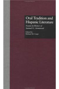 Oral Tradition and Hispanic Literature