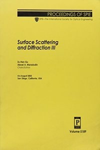Surface Scattering and Diffraction