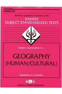 Geography (Human/Cultural): Volume 62