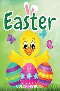 Happy Easter Coloring Book