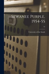 Sewanee Purple, 1954-55; 72