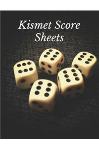 Kismet Score Sheets