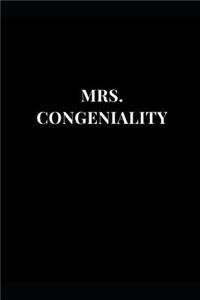 Mrs. Congeniality