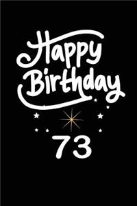 Happy birthday 73