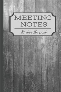 Meeting Notes & Doodle Pad