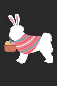 Maltese Journal - Maltese Notebook - Easter Gift for Maltese Lovers