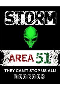 Storm Area 51 They Can't Stop Us All Logbook
