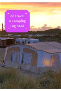 RV Travel & Camping Log Book