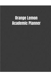 Orange Lemon Academic Planner