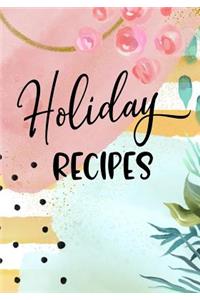 Holiday Recipes