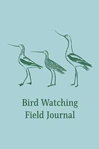 Bird Watching Field Journal: Portable Sketchbook and Diary for Birders