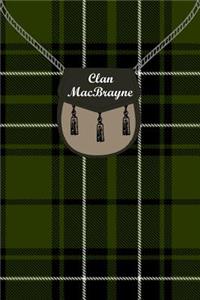 Clan MacBrayne Tartan Journal/Notebook