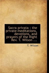 Sacra Privata