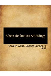 A Vers de Societe Anthology