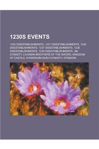 1230s Disestablishments