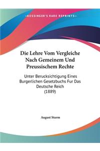 Lehre Vom Vergleiche Nach Gemeinem Und Preussischem Rechte