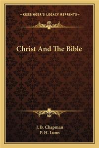 Christ and the Bible