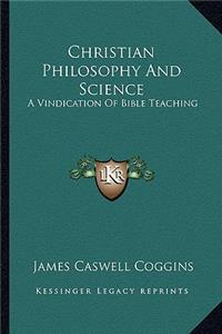 Christian Philosophy And Science