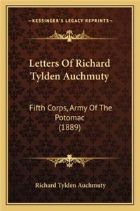 Letters Of Richard Tylden Auchmuty