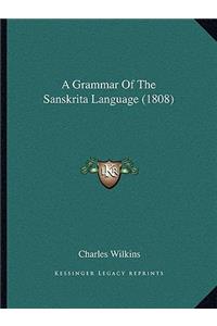 Grammar of the Sanskrita Language (1808)