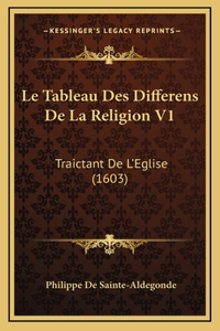 Le Tableau Des Differens De La Religion V1