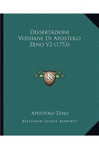 Dissertazioni Vossiane Di Apostolo Zeno V2 (1753)