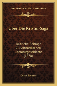 Uber Die Kristni-Saga